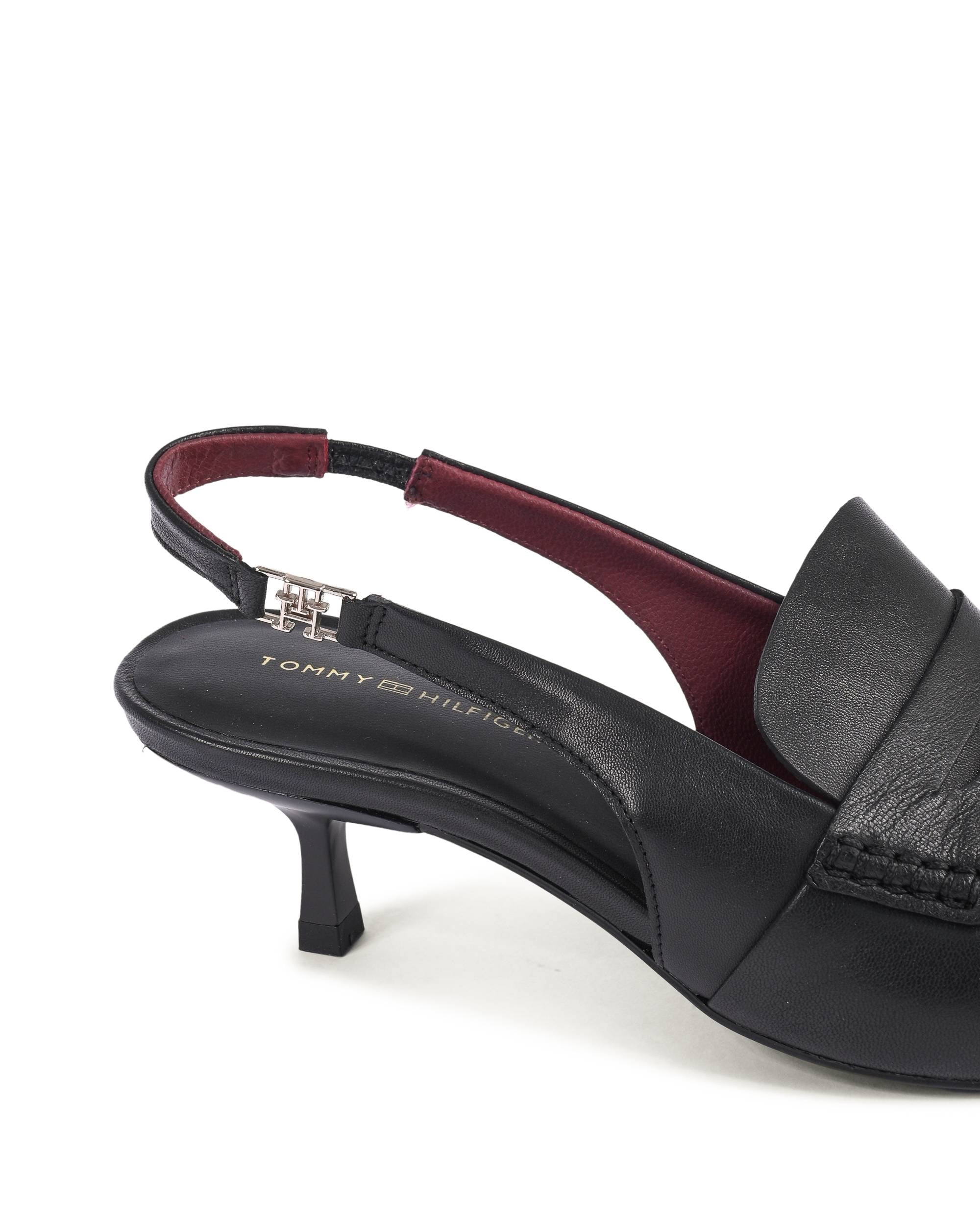 Tommy Hilfiger Scarpe col tacco da donna nere FW0FW07529BDS