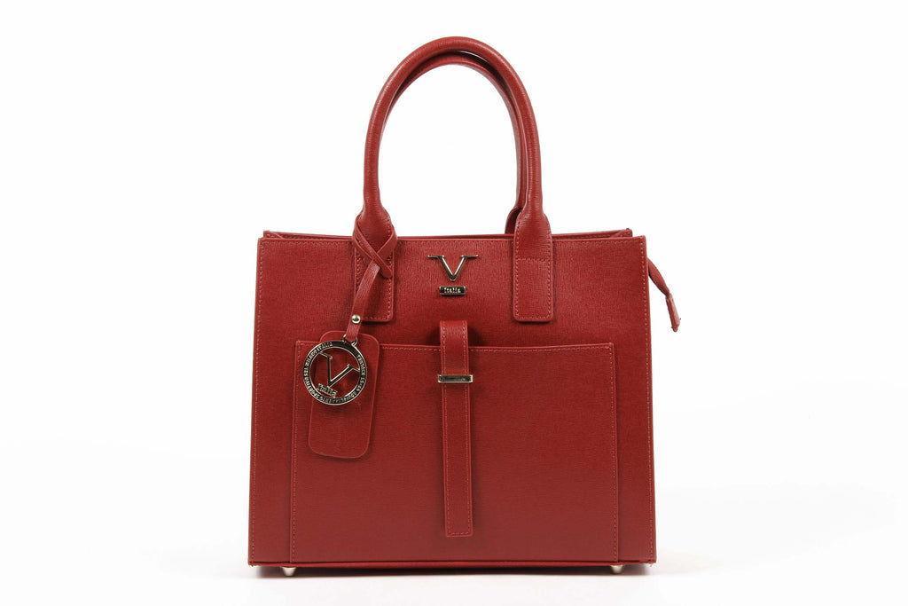 V 1969 Italia Borsa da donna V006 SAFFIANO ROSSO