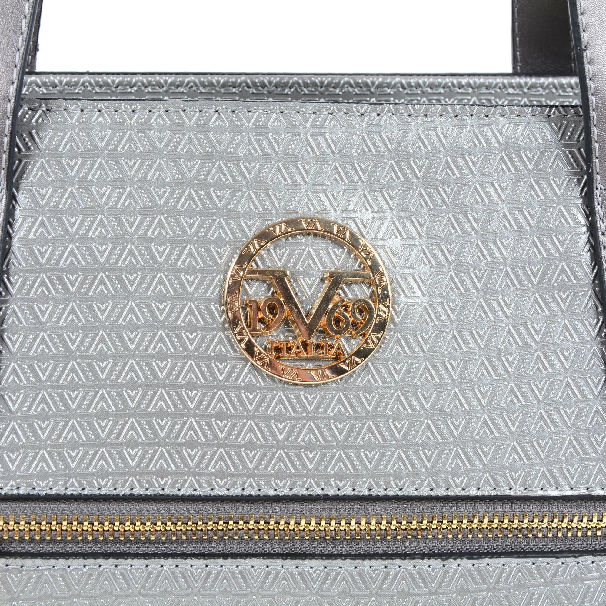19V69 Italia Borsa da donna argento 2410 SILVER