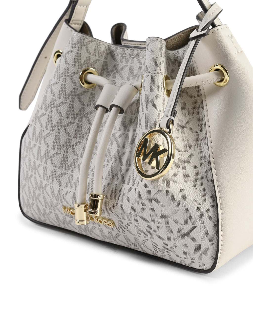 Borsa a tracolla piccola Michael Kors Bucket 35F2G8PM1B LT CREAM MULTI