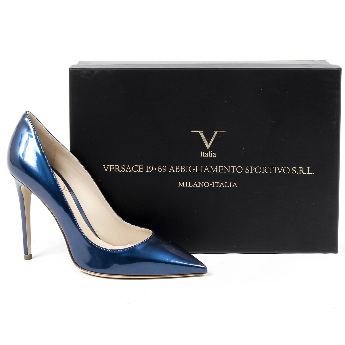 V 1969 Italia Womens Pump Blue ESTER