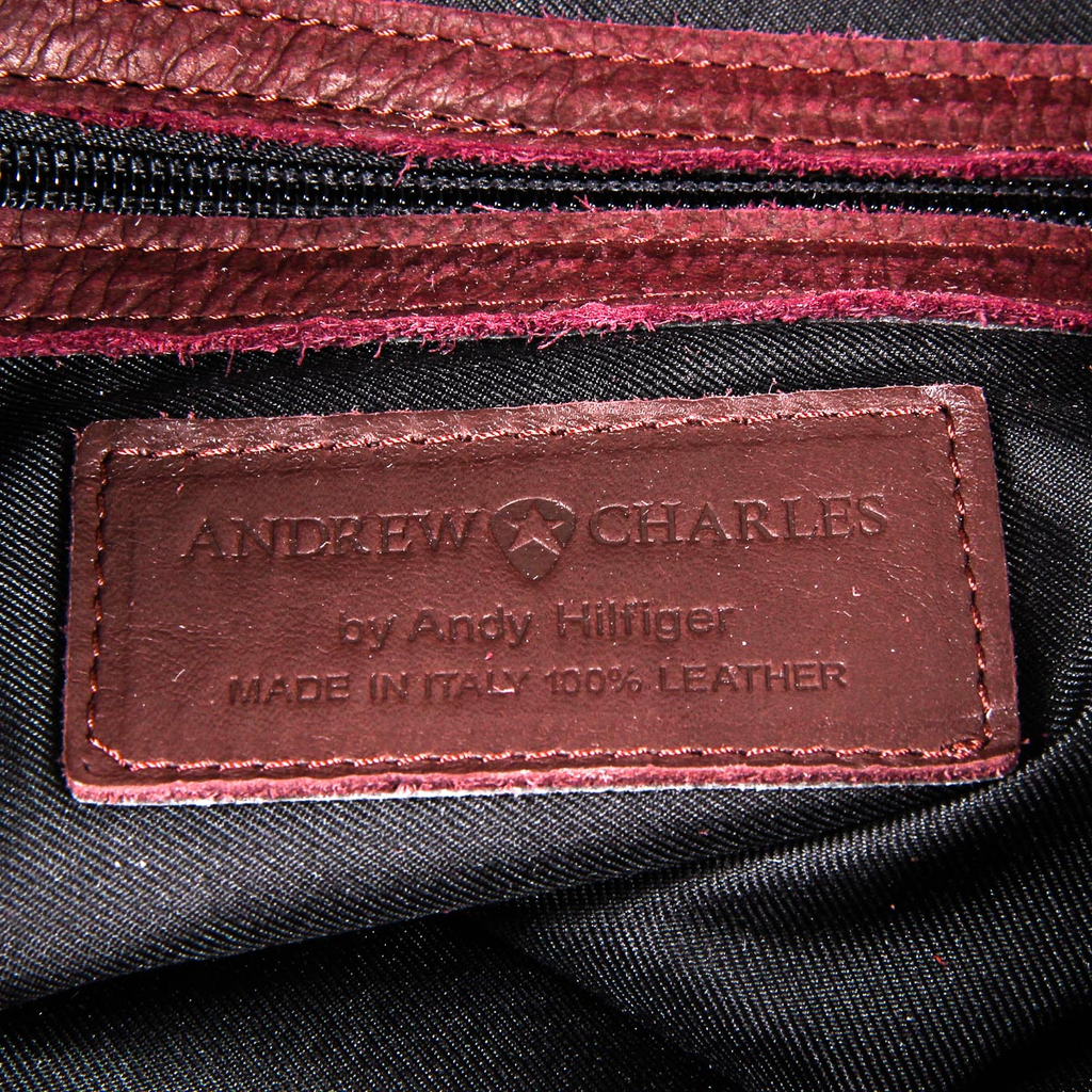 Borsa a mano da donna Andrew Charles Bordeaux LUCY