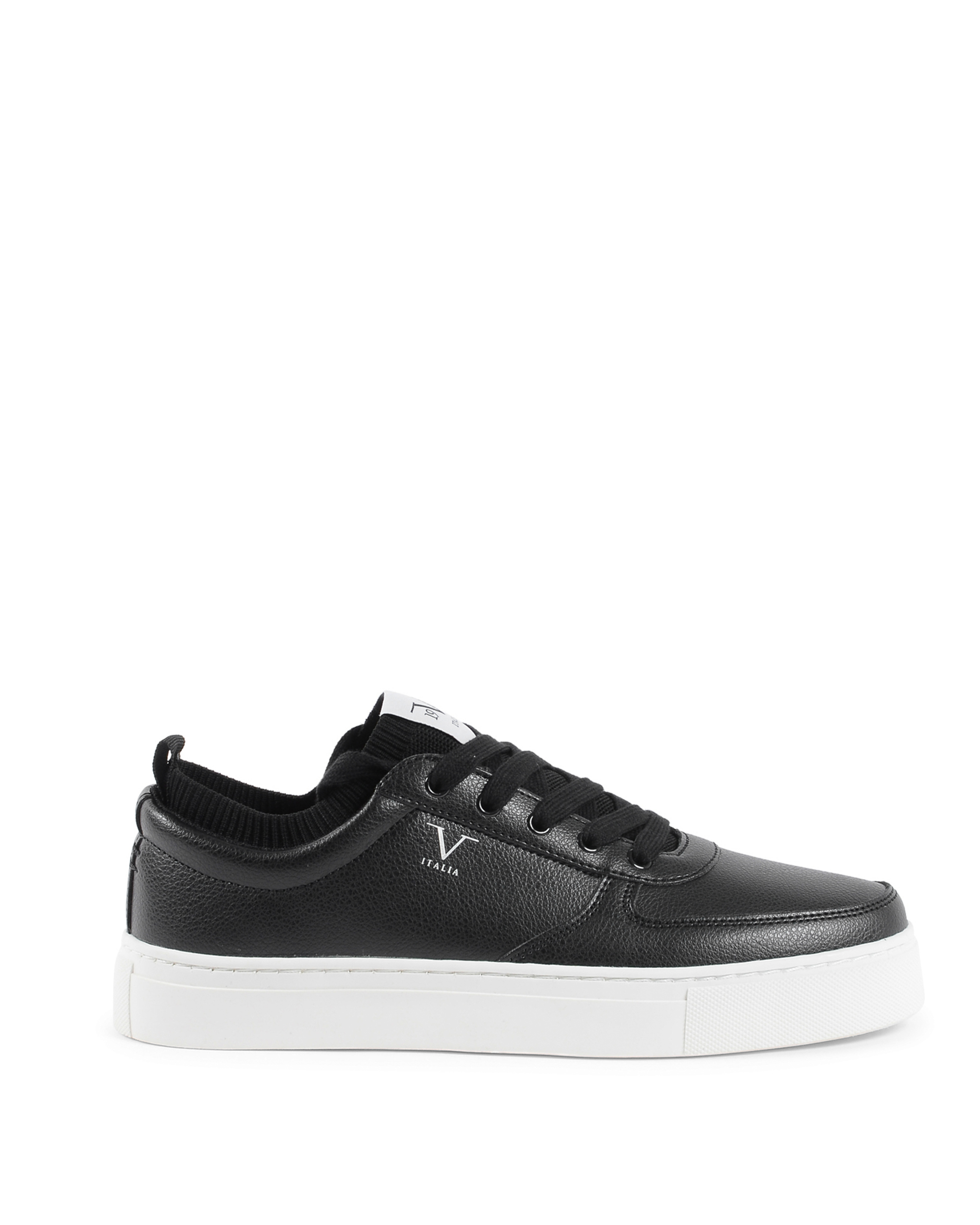 19V69 Italia Sneaker da uomo nera VI21SC0005 NERO