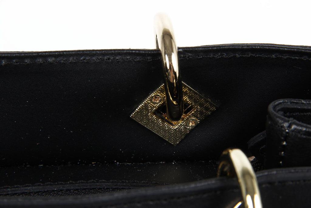 V 1969 Italia Borsa da donna V004 RUGA NERO