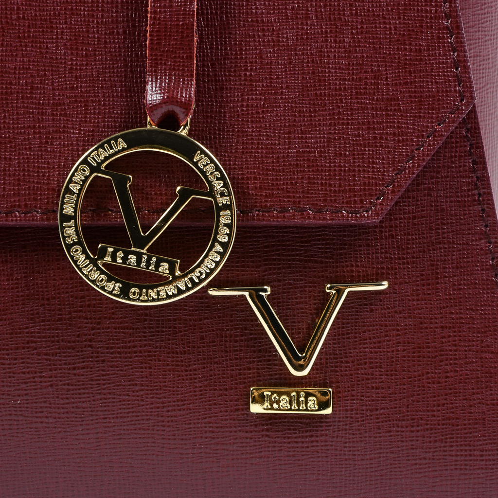 V 1969 Italia Borsa da donna Bordeaux FENIX