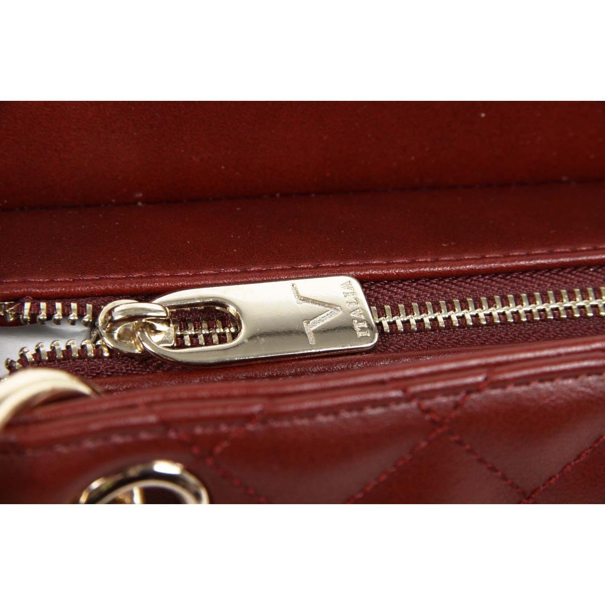 V 1969 Italia Borsa da donna VE03 CLARET RED