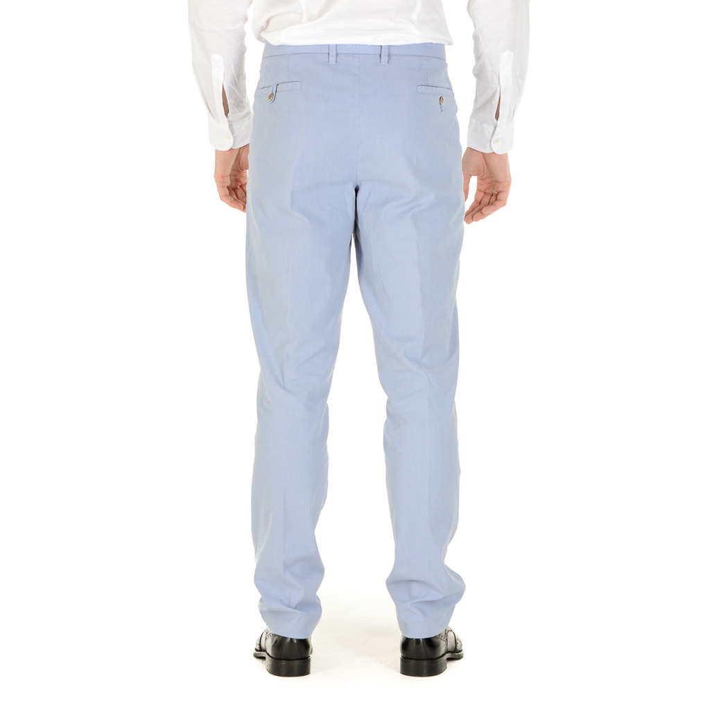Corneliani Pantaloni Uomo Grigio Chiaro
