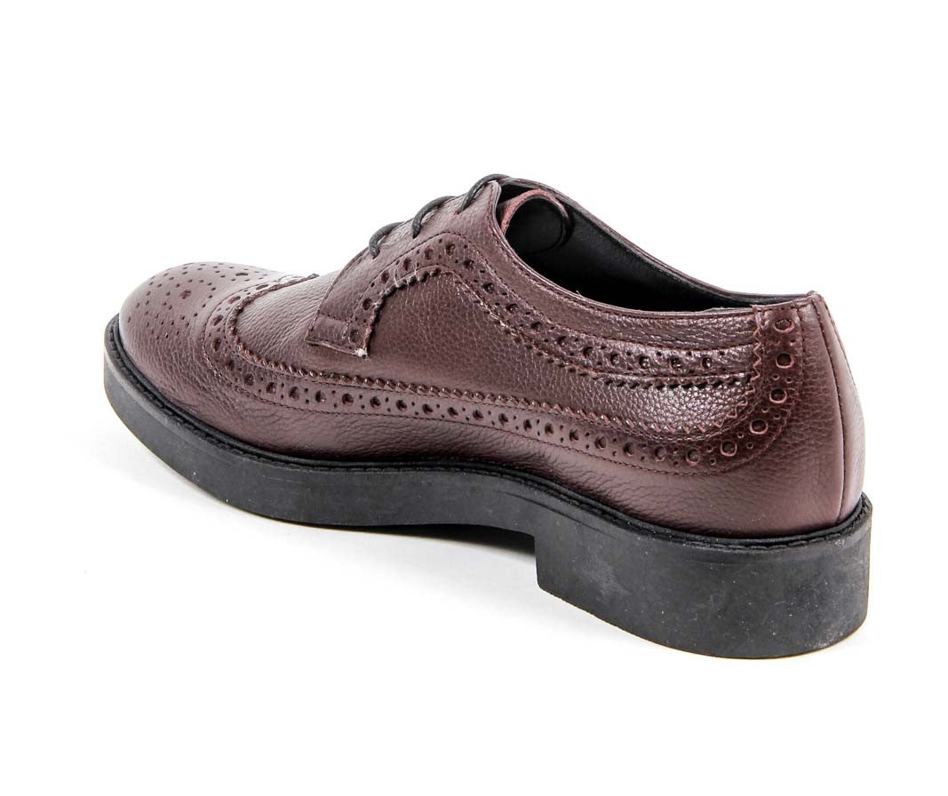 V 1969 Italia Scarpa Brogue Donna B1670 CERVO BORDEAUX