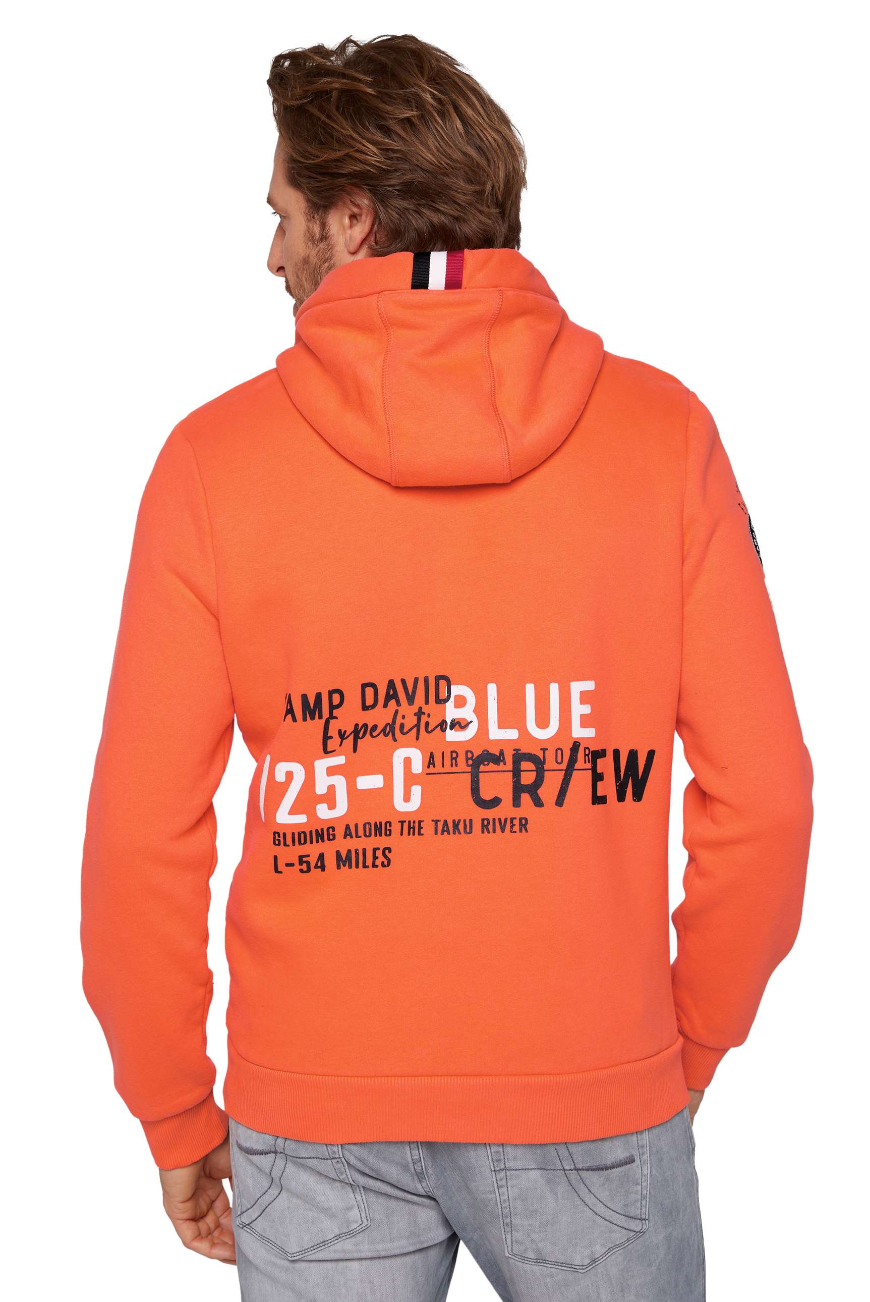 Felpa con cappuccio da uomo Camp David