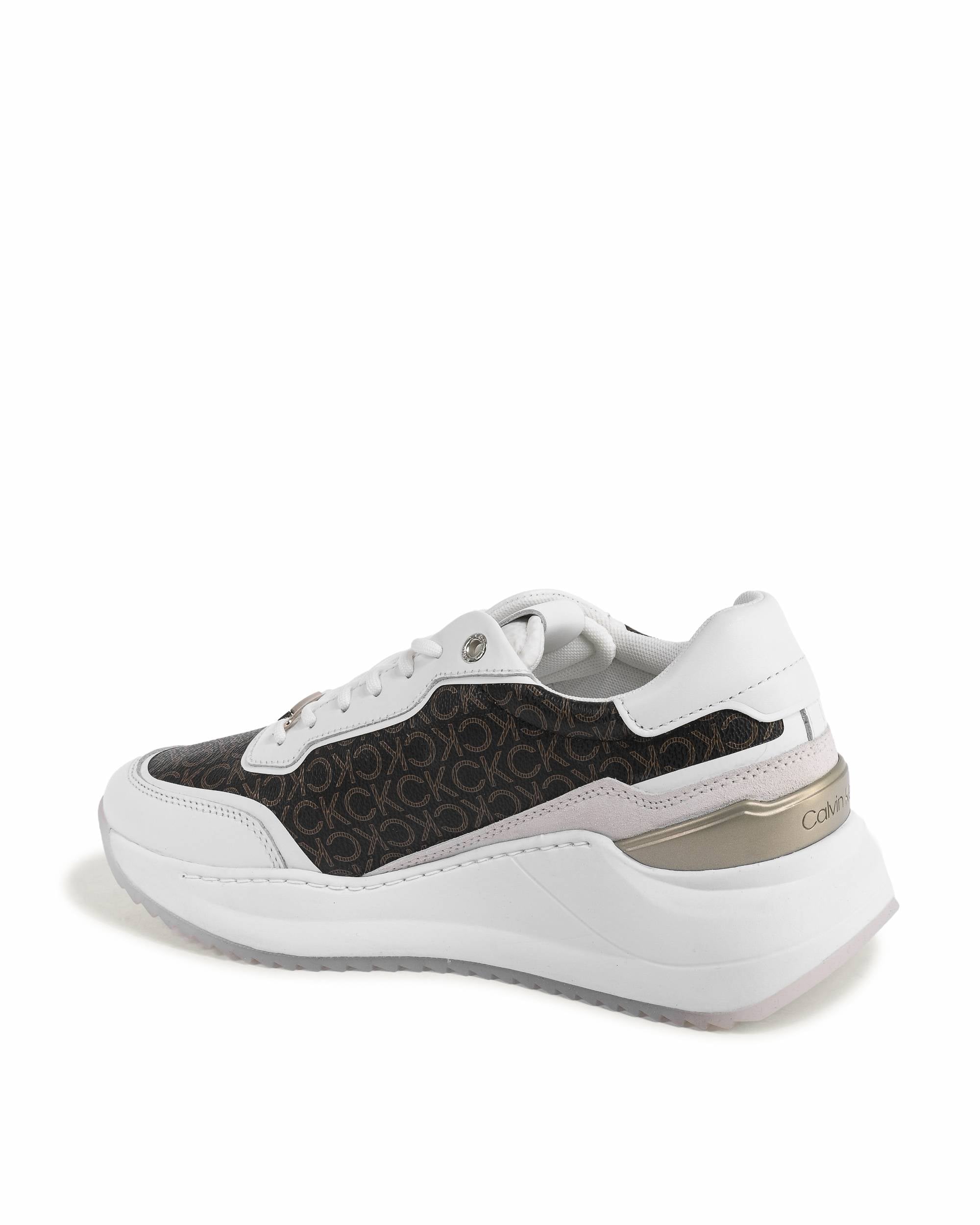 Calvin Klein Sneaker da donna bianca HW0HW012720K4