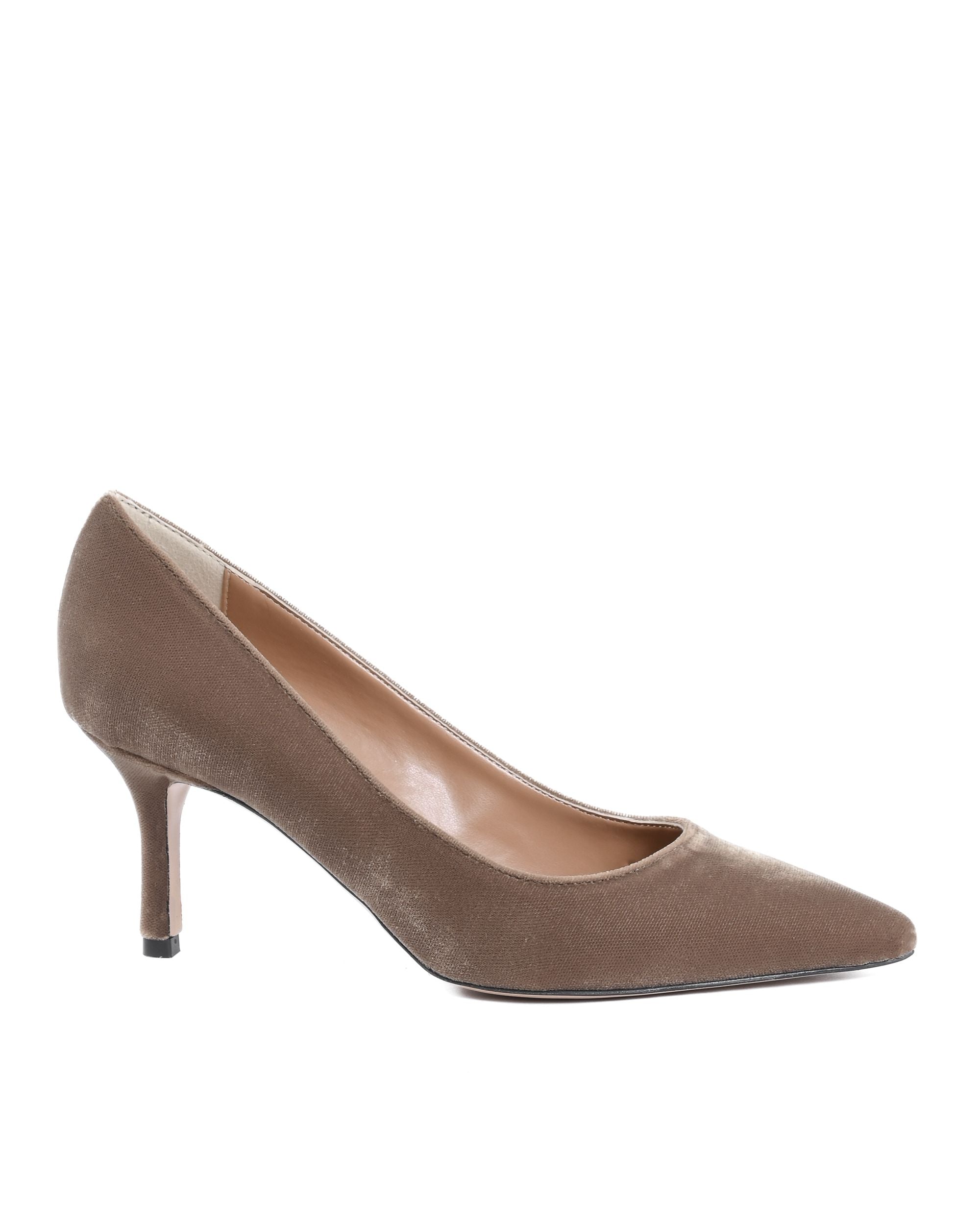 Décolleté Donna 19V69 Italia Tortora INES65 VELLUTO OCRA