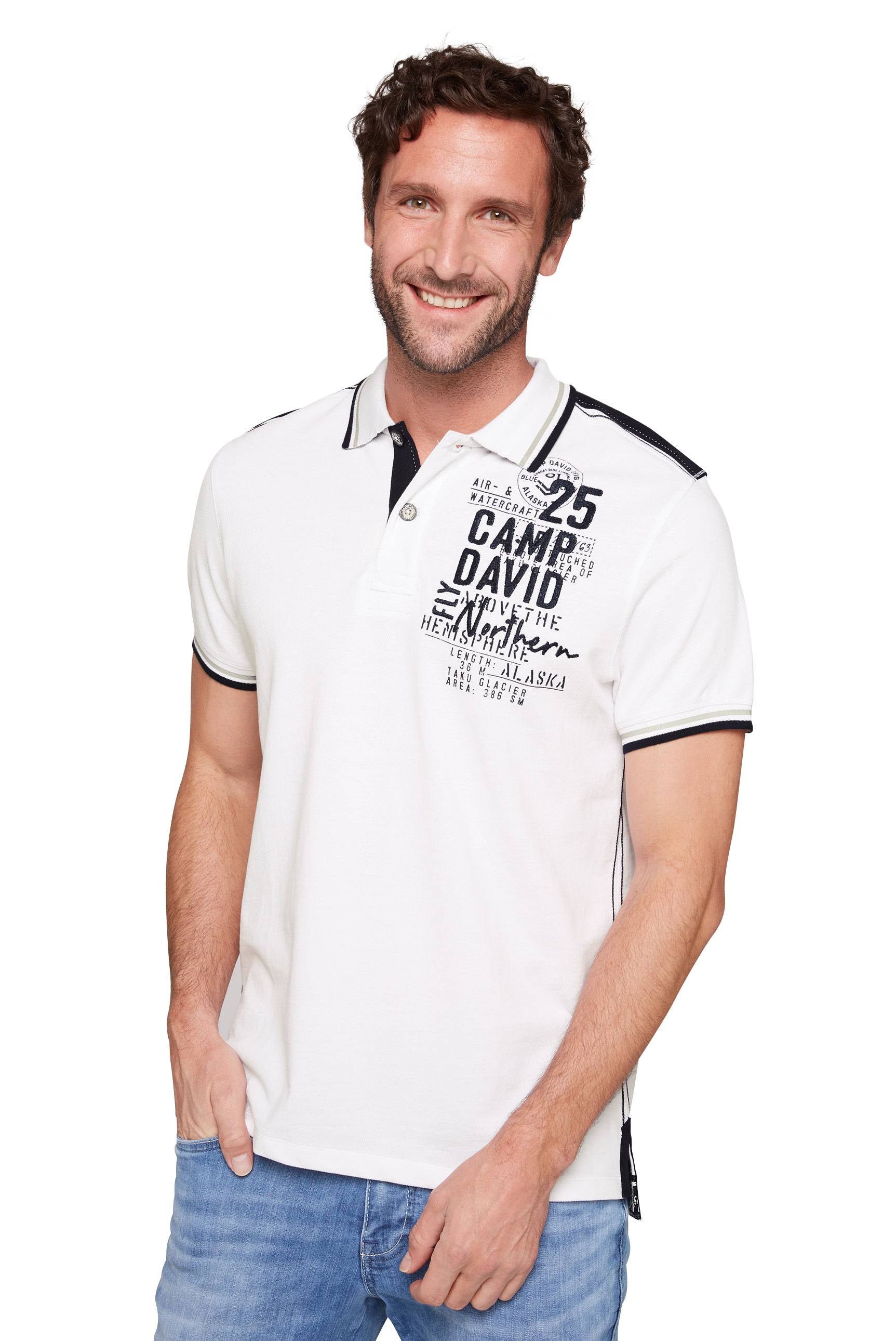 Polo da uomo Camp David