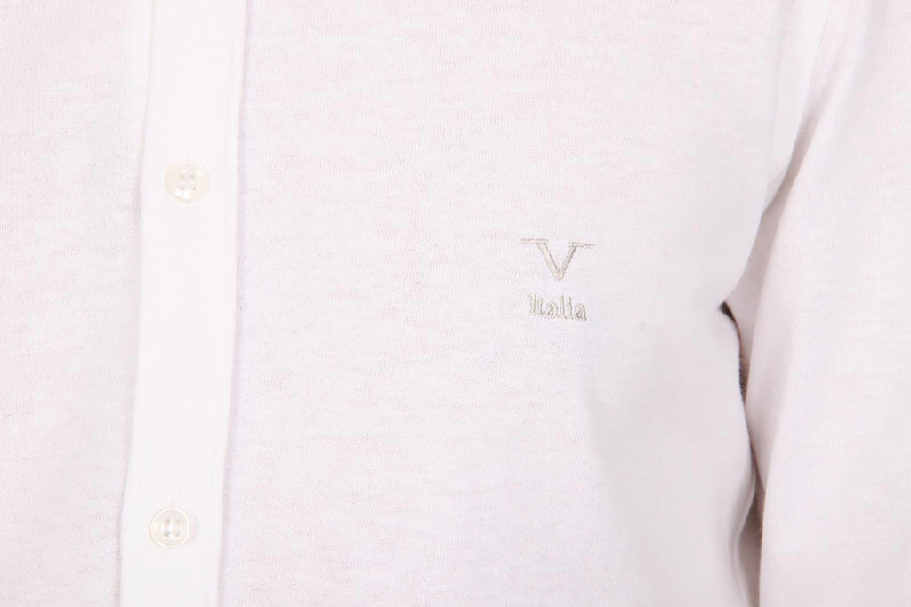 V 1969 Italia maglia manica lunga da uomo Paris Jersey Bianco