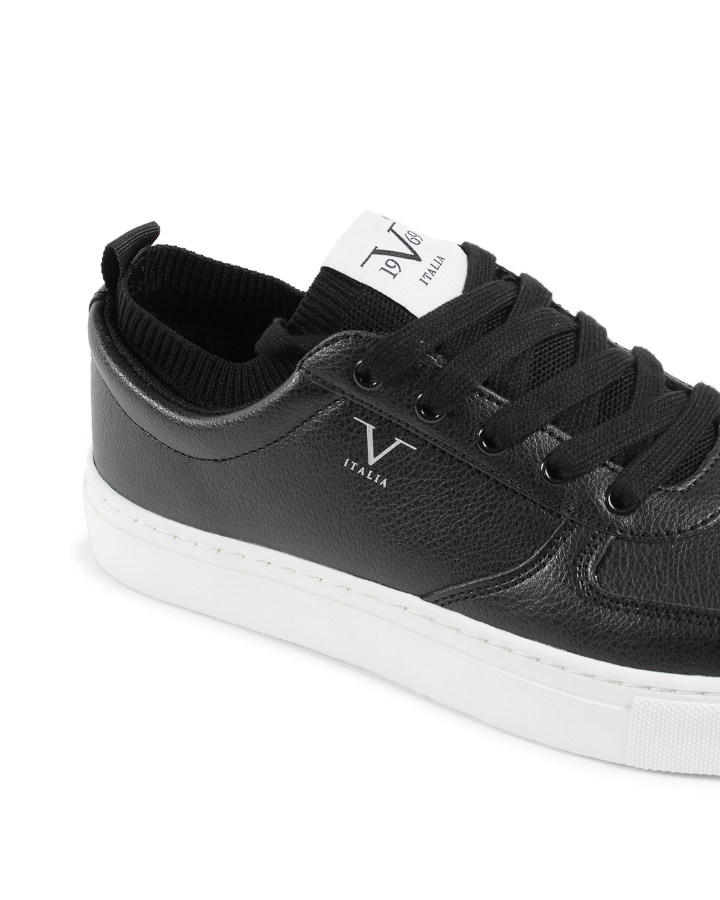 19V69 Italia Sneaker da uomo nera VI21SC0005 NERO