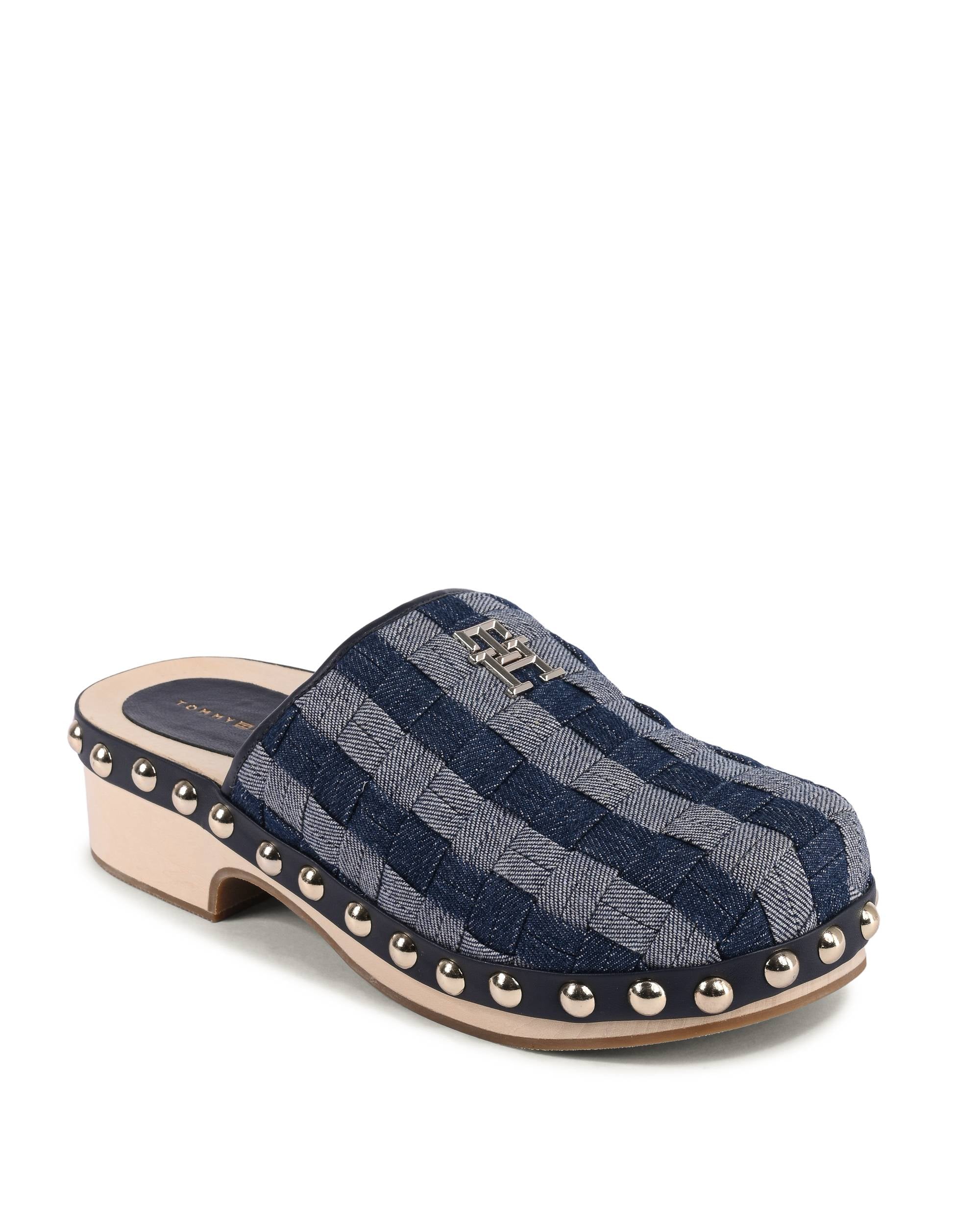 Sandalo da donna Tommy Hilfiger blu FW0FW074100G1
