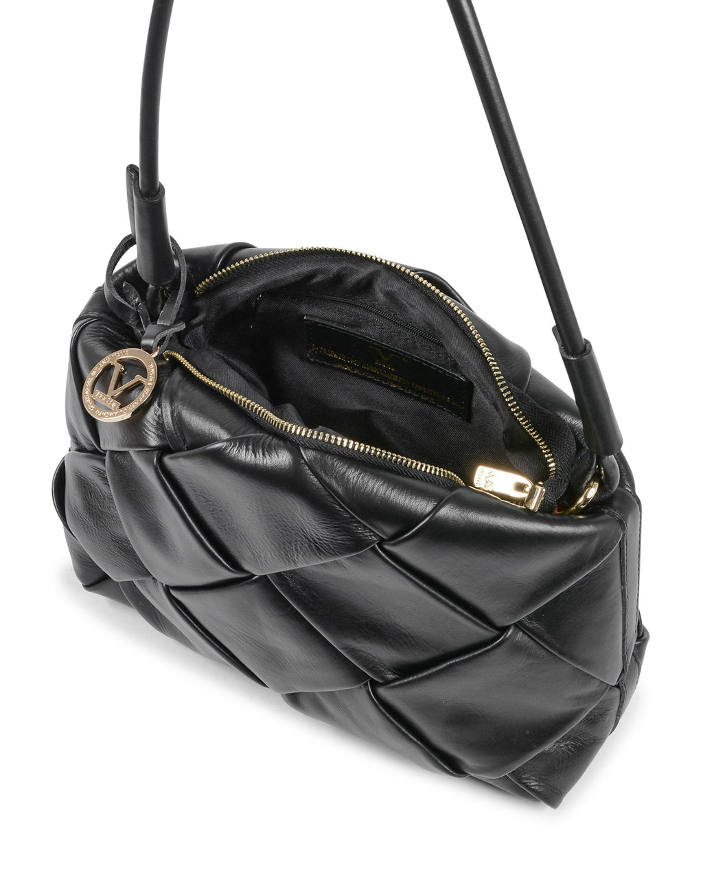 V Italia Borsa a tracolla da donna nera V10230 52 SAUVAGE NERO