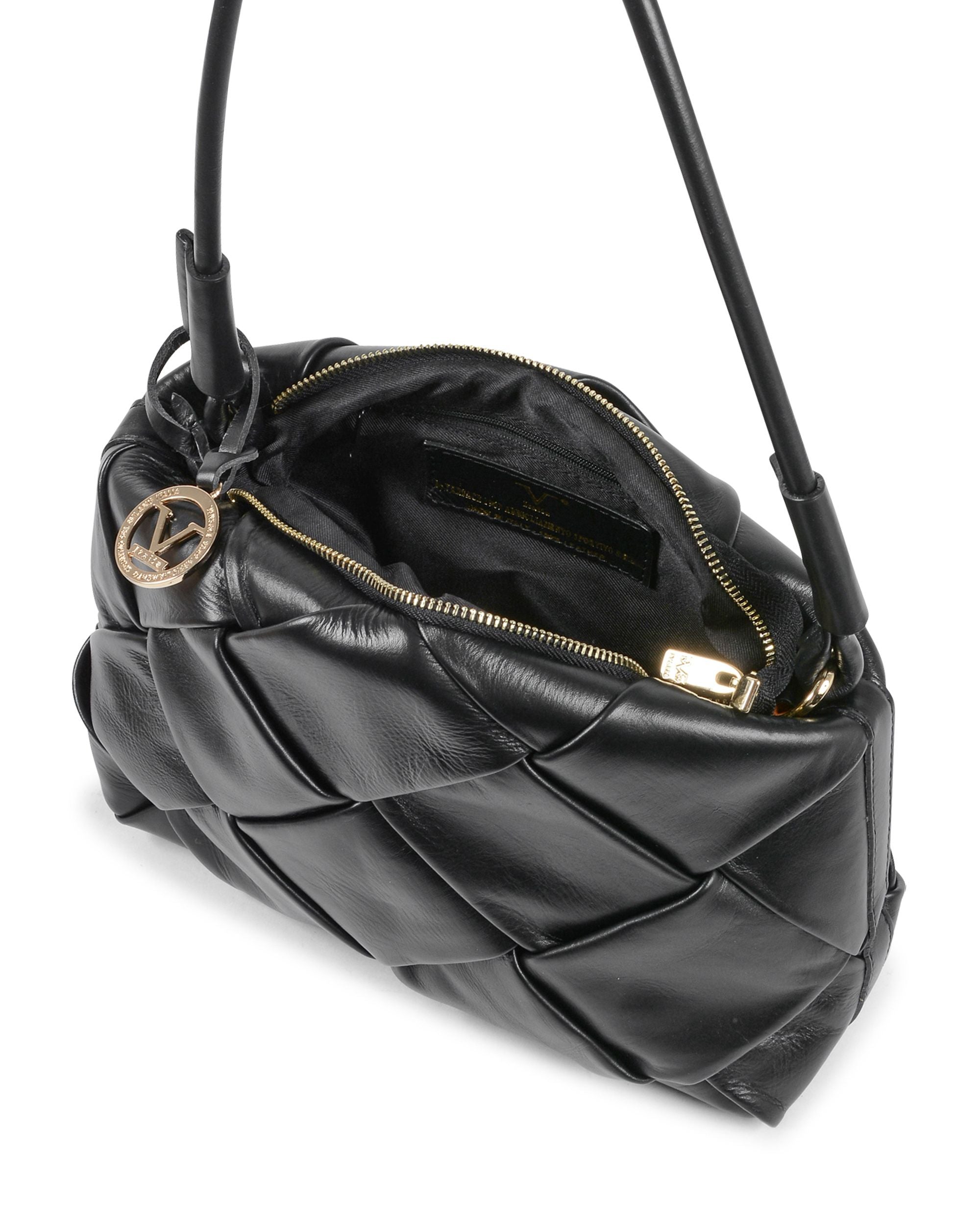 V Italia Borsa a tracolla da donna nera V10230 52 SAUVAGE NERO