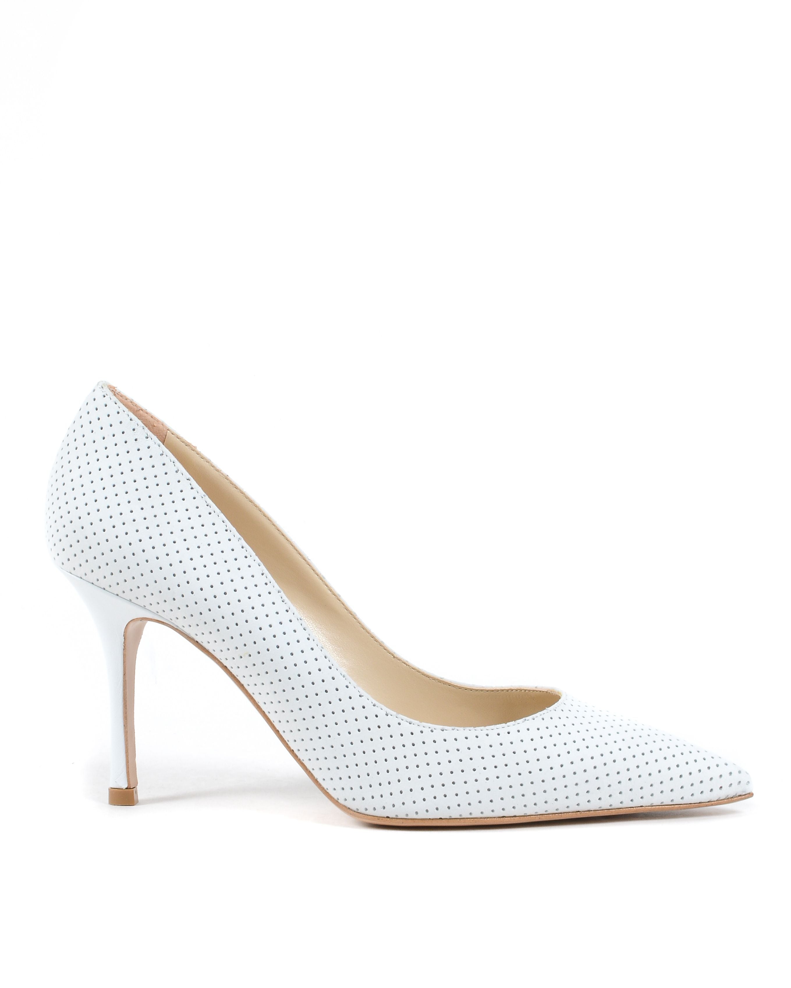 19V69 Italia Donna Décolleté Bianco DEC85 CALF TRAF GESSO