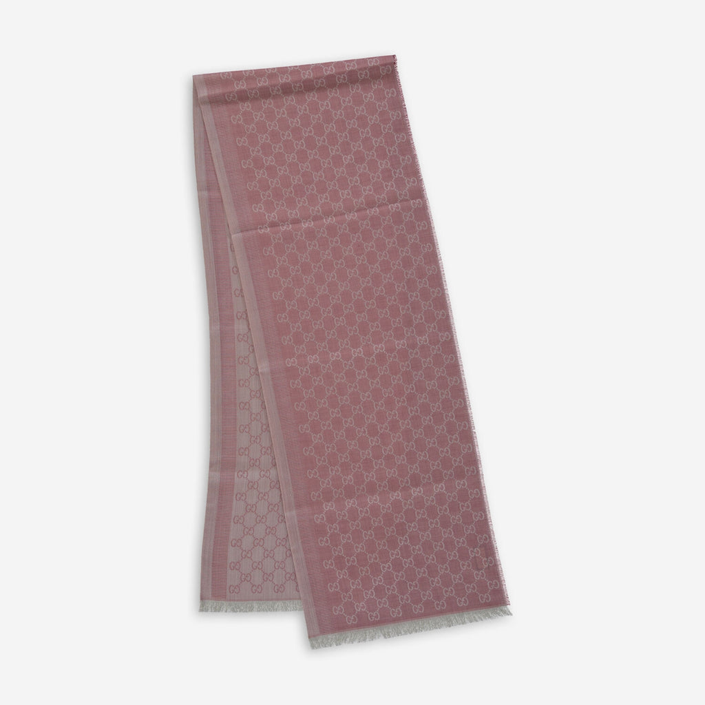 Sciarpa Gucci uomo 70x195 rosa