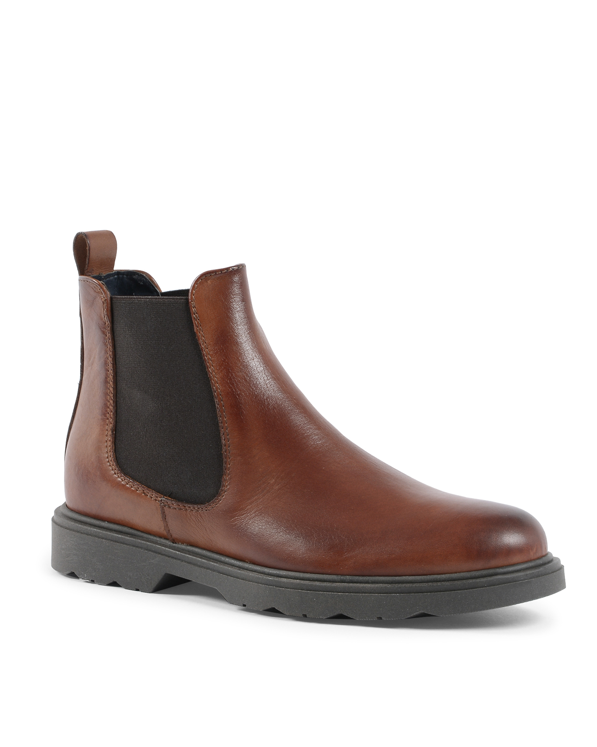 19V69 Italia Mens Ankle Boot Brown 182350 CRUST MARRONE