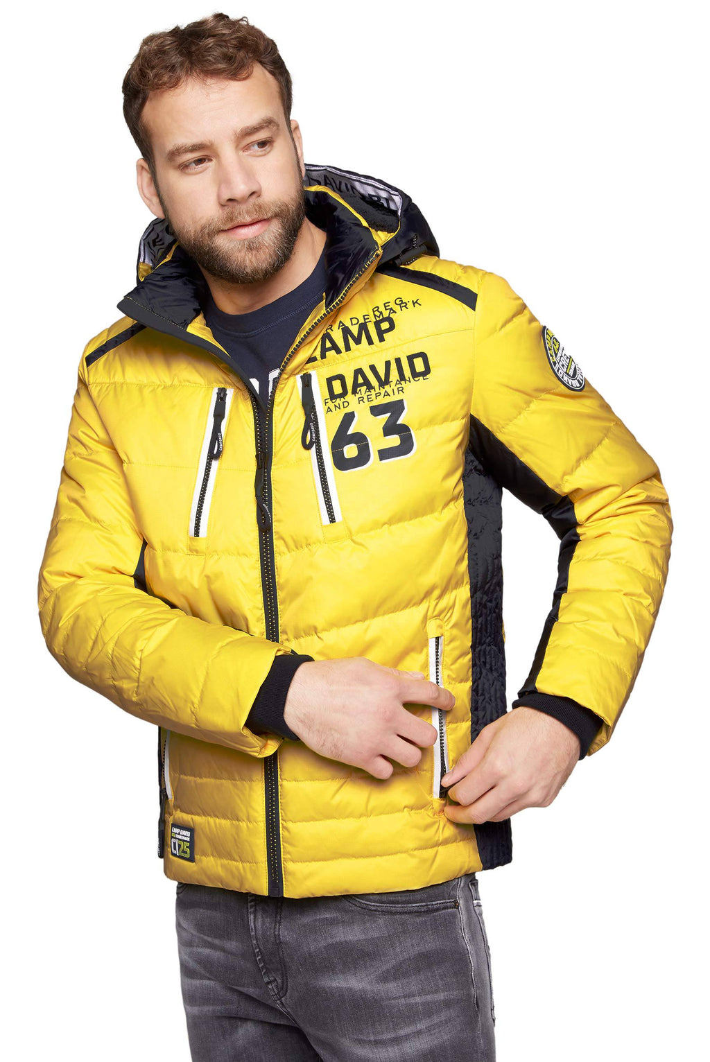 Giacca da uomo Camp David con cappuccio