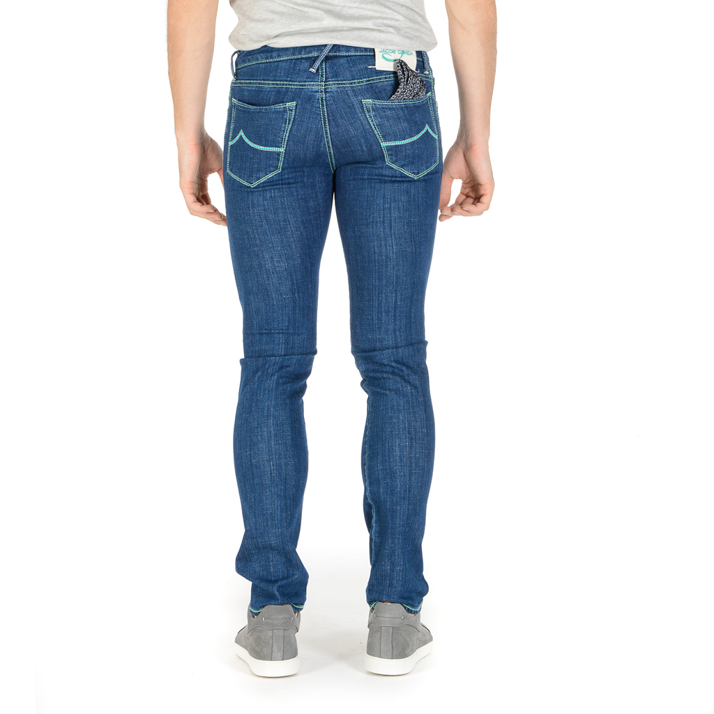 Jeans da uomo Jacob Cohen J688 blu