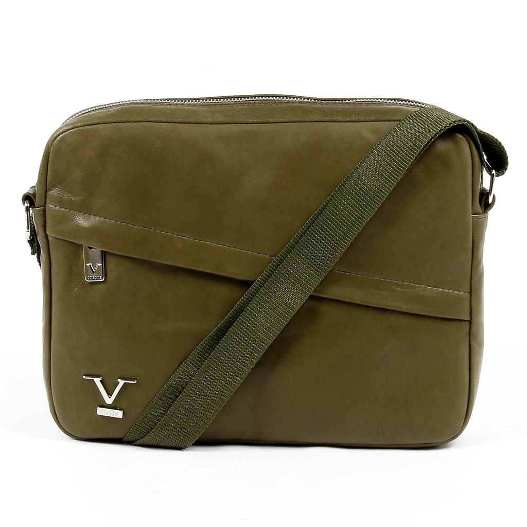 V 1969 Italia Borsa da uomo verde scuro MONACO