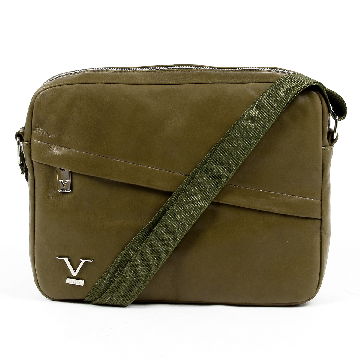 V 1969 Italia Borsa da uomo verde scuro MONACO