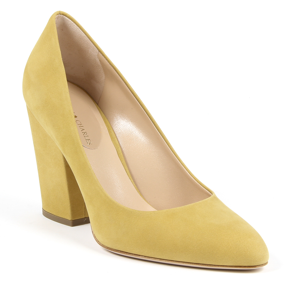 Andrew Charles By Andy Hilfiger Scarpe col tacco da donna gialle DALLAS