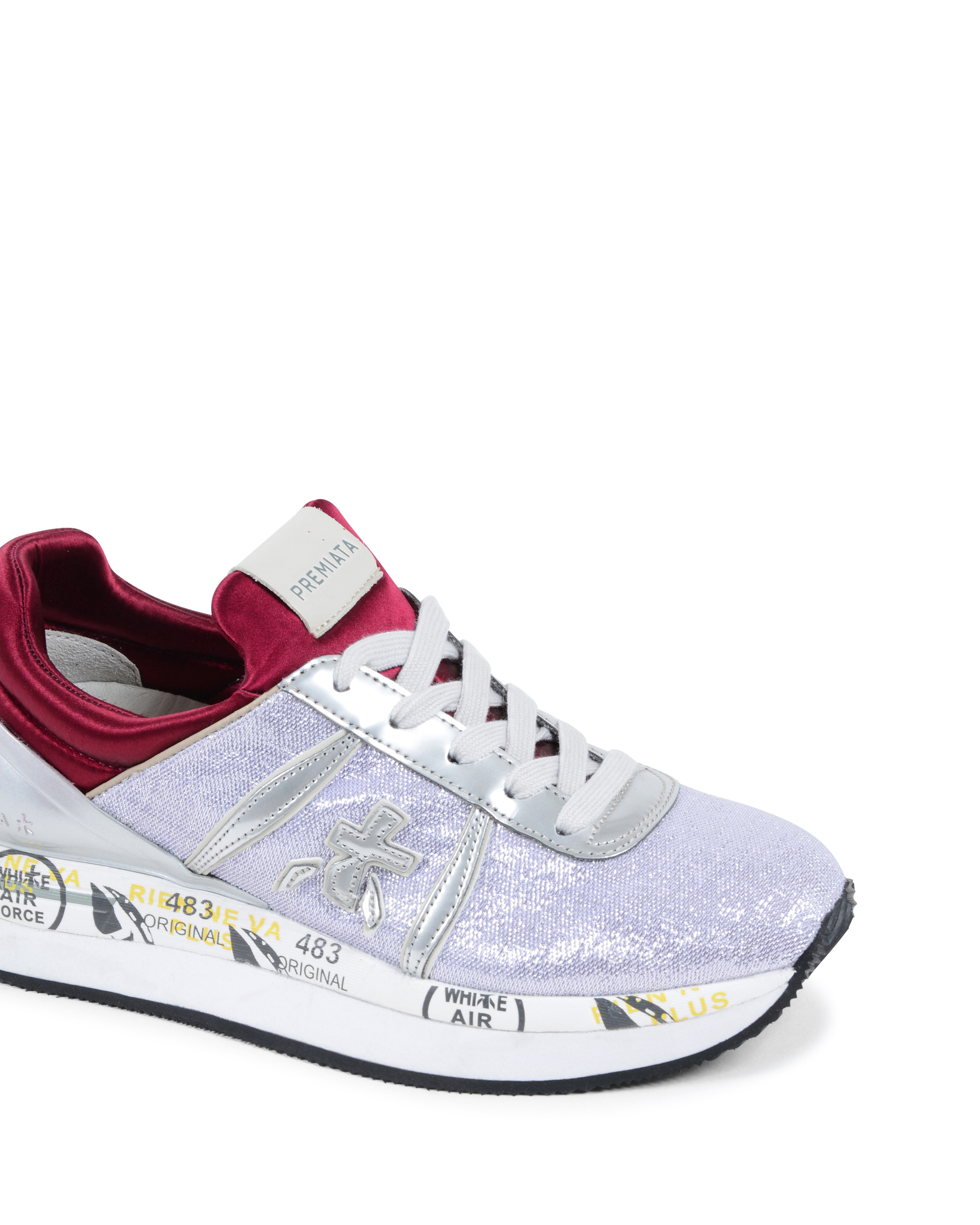 Premiata Sneaker Donna Argento LIZ 3000