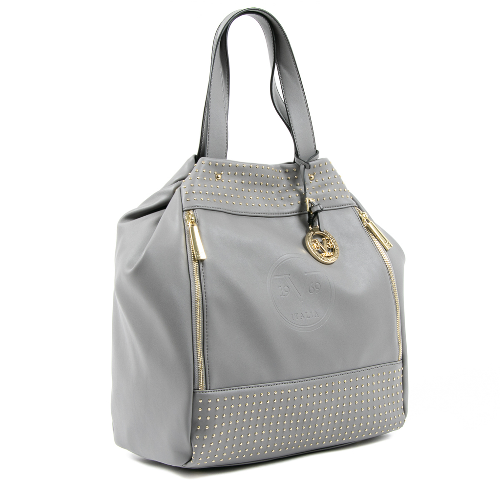 V 1969 Italia Borsa da donna grigia OLIVIA