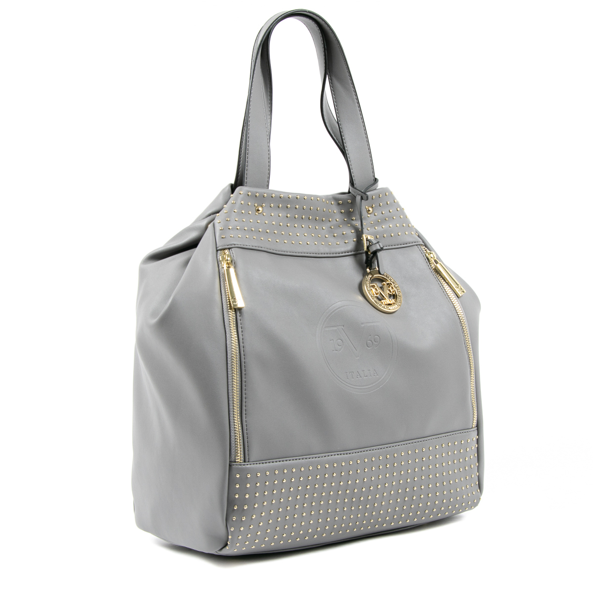 V 1969 Italia Borsa da donna grigia OLIVIA