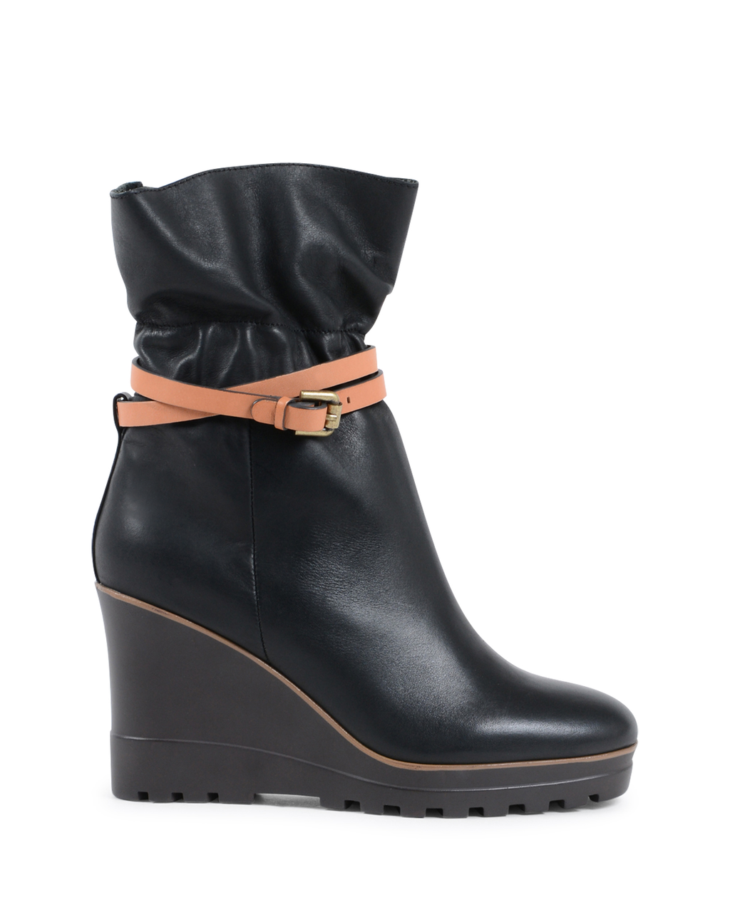 ChloÃ¨ Stivale corto da donna nero SB31111A 999 NERO
