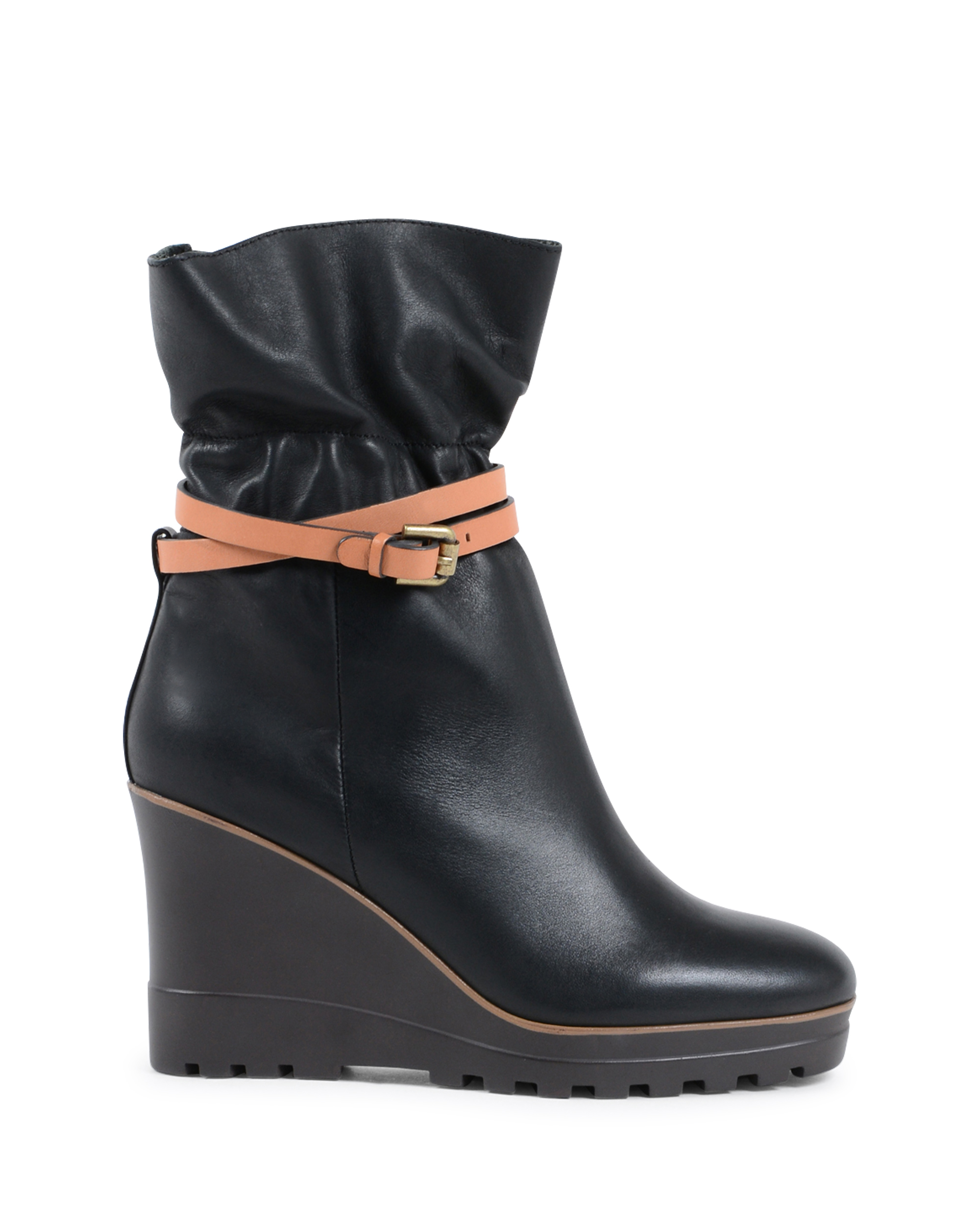 ChloÃ¨ Stivale corto da donna nero SB31111A 999 NERO