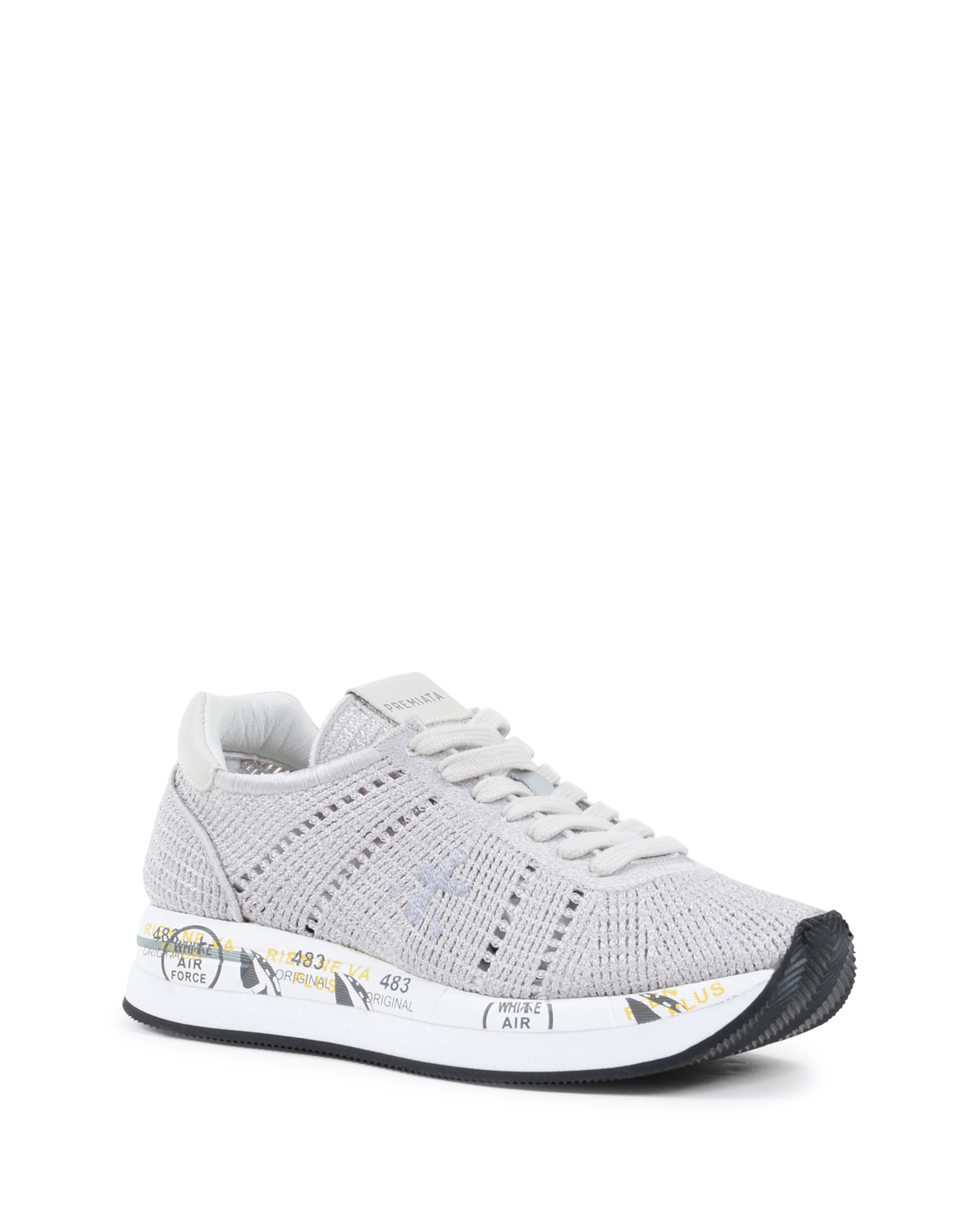 Premiata Sneaker Donna Grigio Chiaro CONNYI 1954