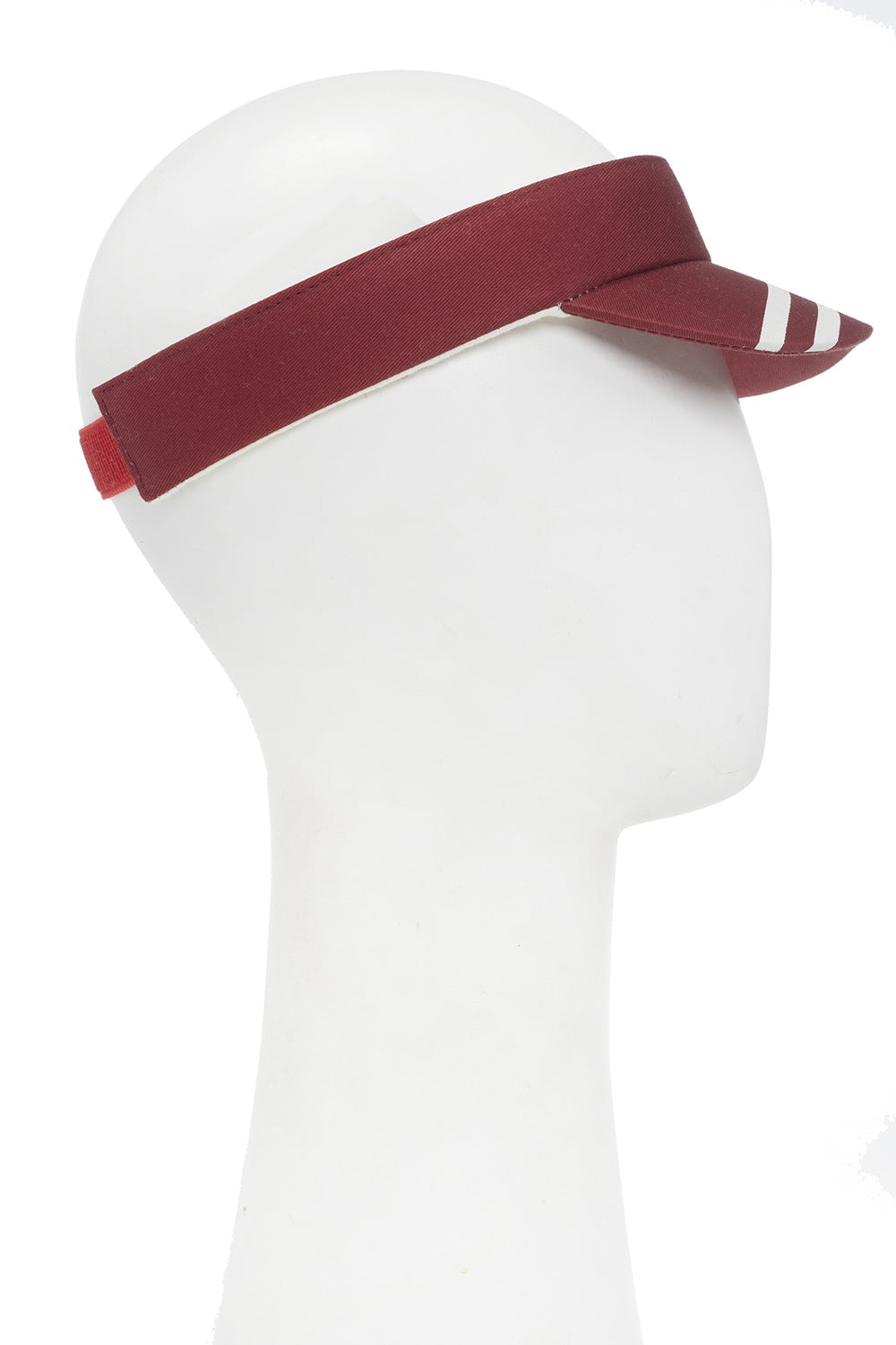 Cappello con visiera elastica Gucci rosso