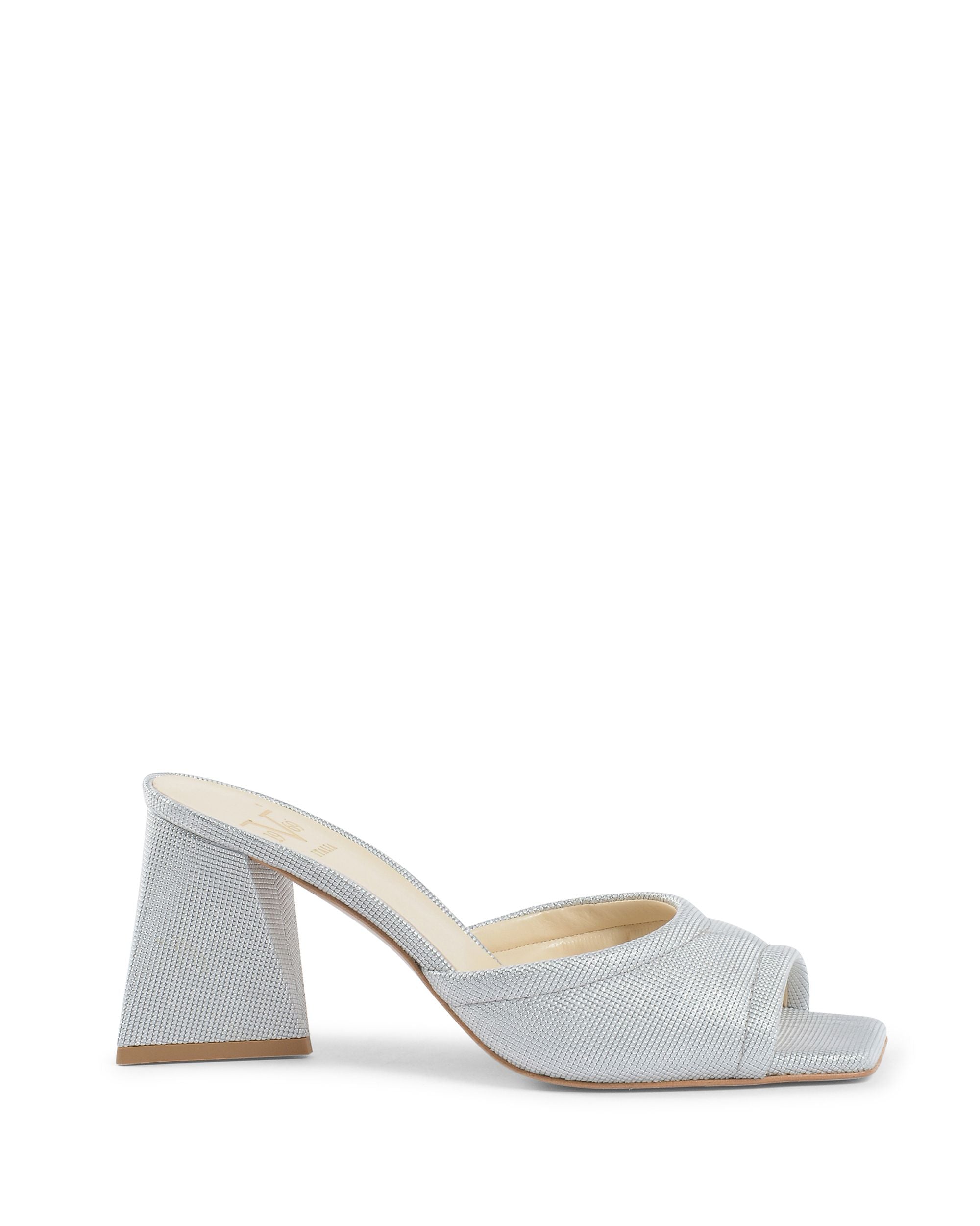 Sandalo Donna 19V69 Italia Argento SIMONA STAMP. ROMBI ARGENTO