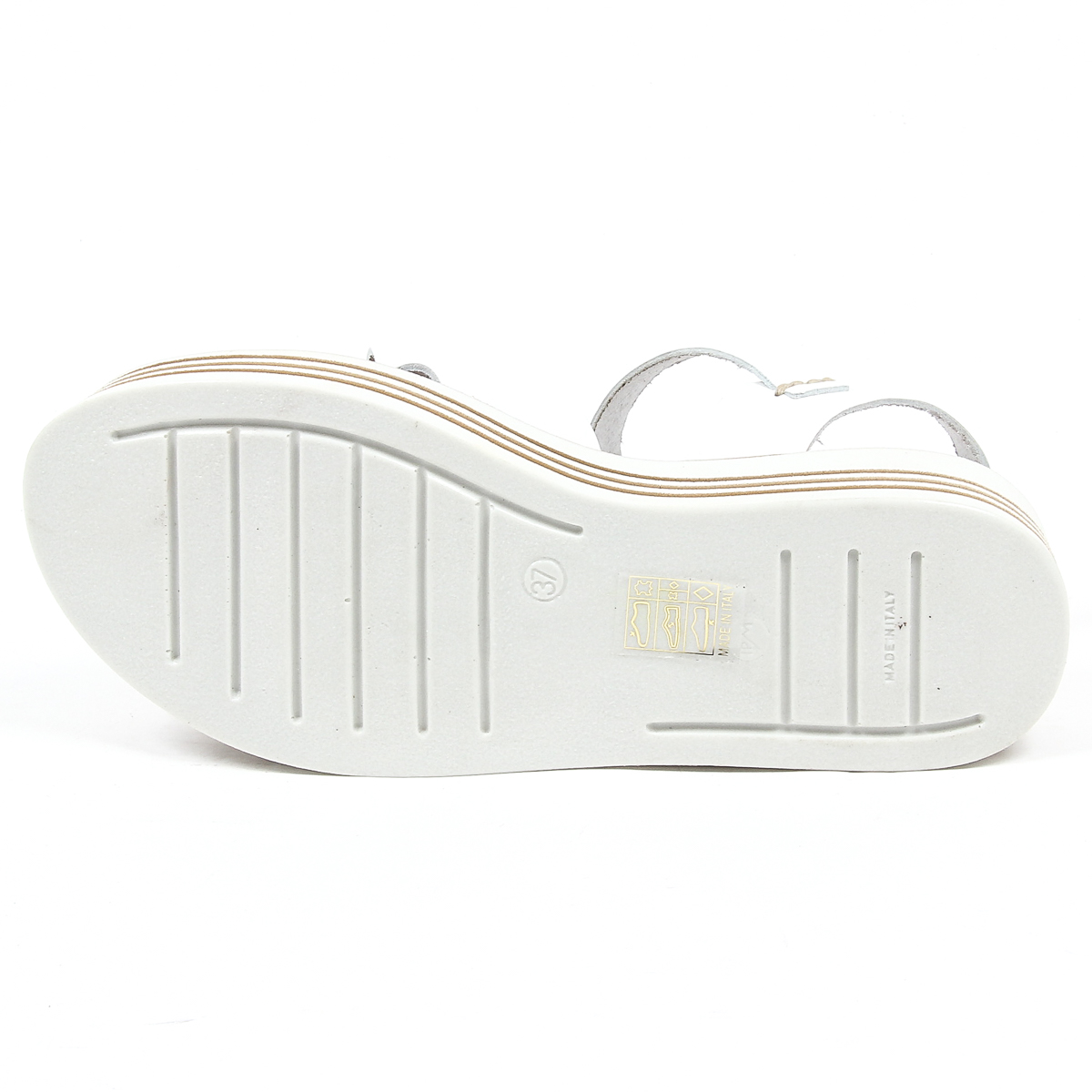 Sandalo flatform da donna V 1969 Italia