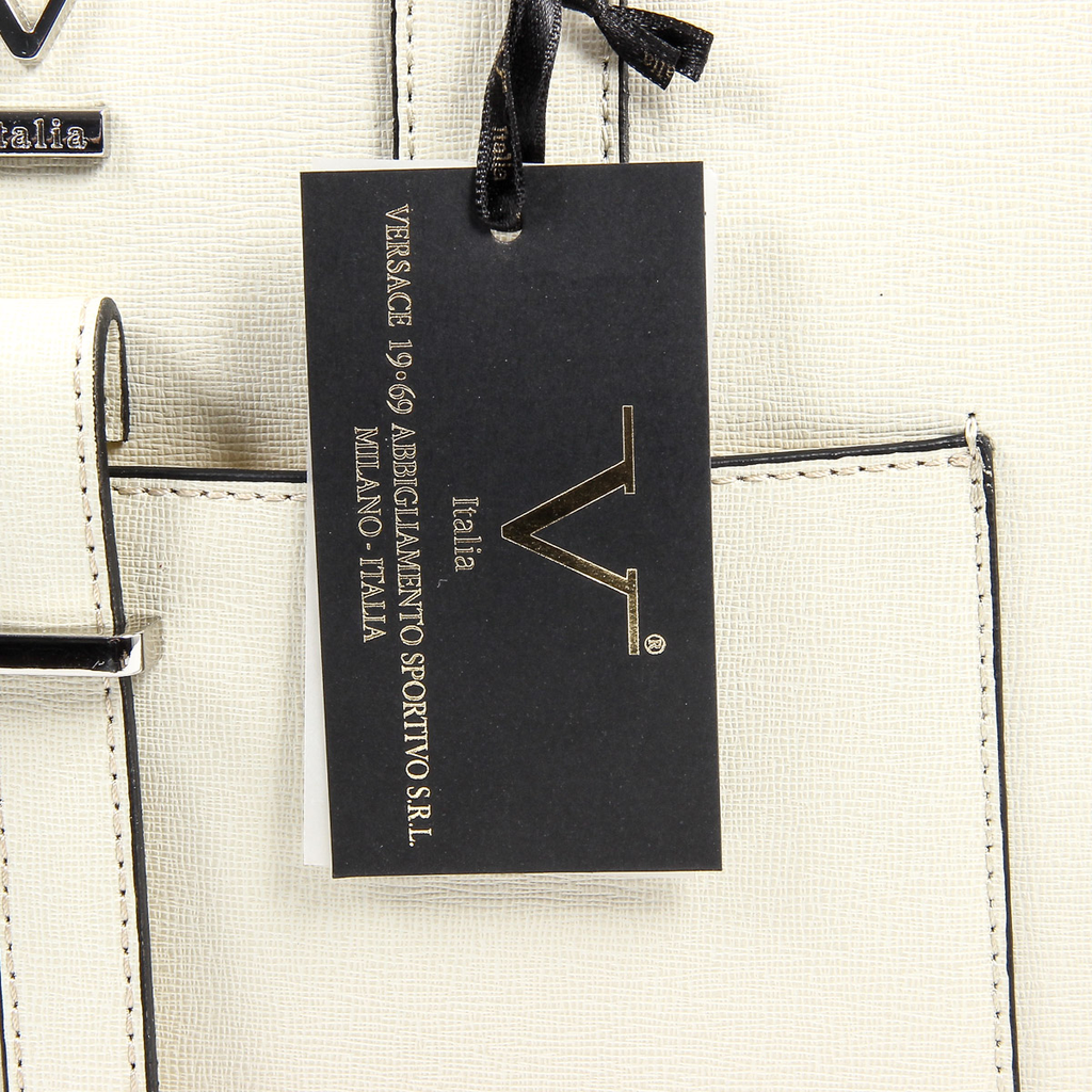 V 1969 Italia Borsa da donna V006-S SAFFIANO CREMA