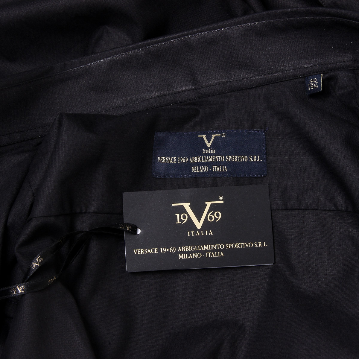 V 1969 Italia Camicia da uomo con collo classico 377 VAR. 537