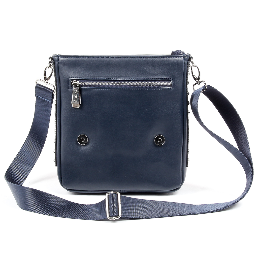 Borsa a mano da uomo Andrew Charles blu scuro CARL