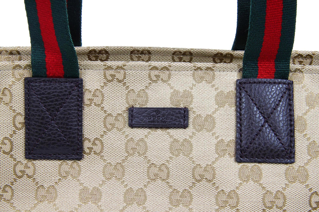 Gucci Tote borsa a mano con due manici e logo GG 374433 527066