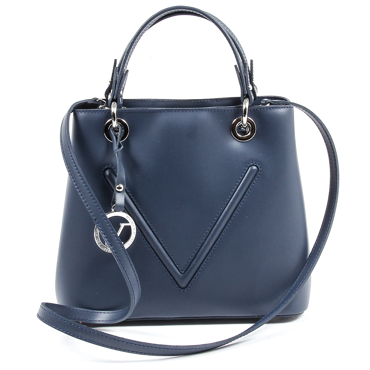 Borsa da donna V 1969 Italia V004-S RUGA BLU