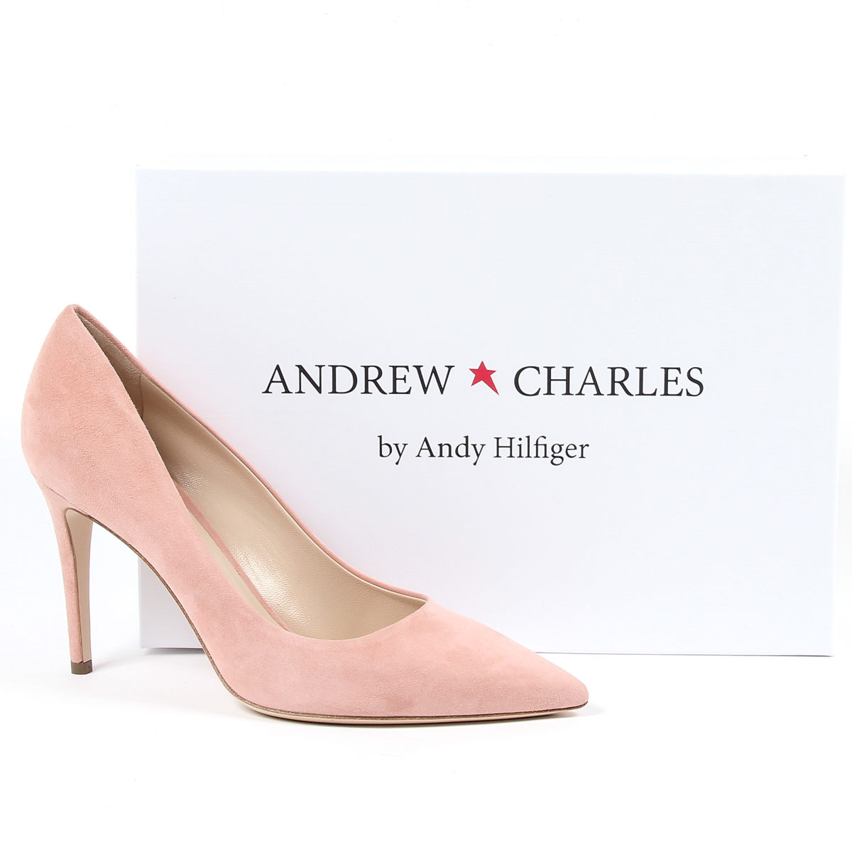Andrew Charles By Andy Hilfiger Scarpe da donna con tacco rosa MEMPHIS