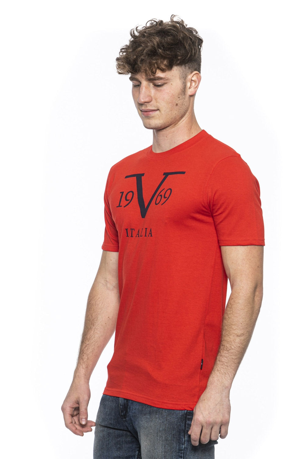 19V69 Italia T-Shirt Uomo Rossa RAYAN RED