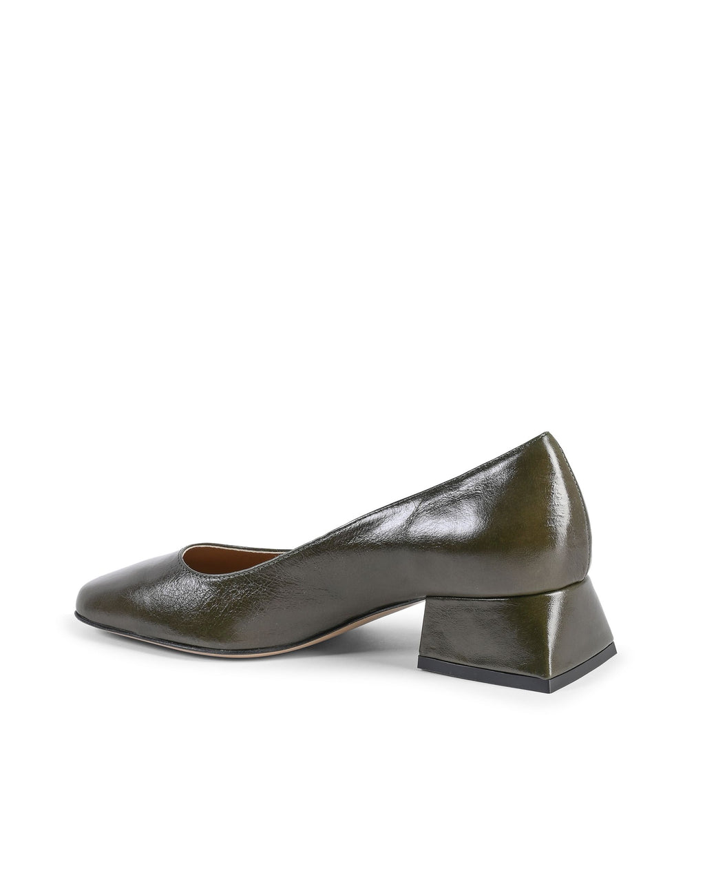 19V69 Italia Ballerina con tacco da donna SOFIA NAPLACK VERDE BOTTIGLIA