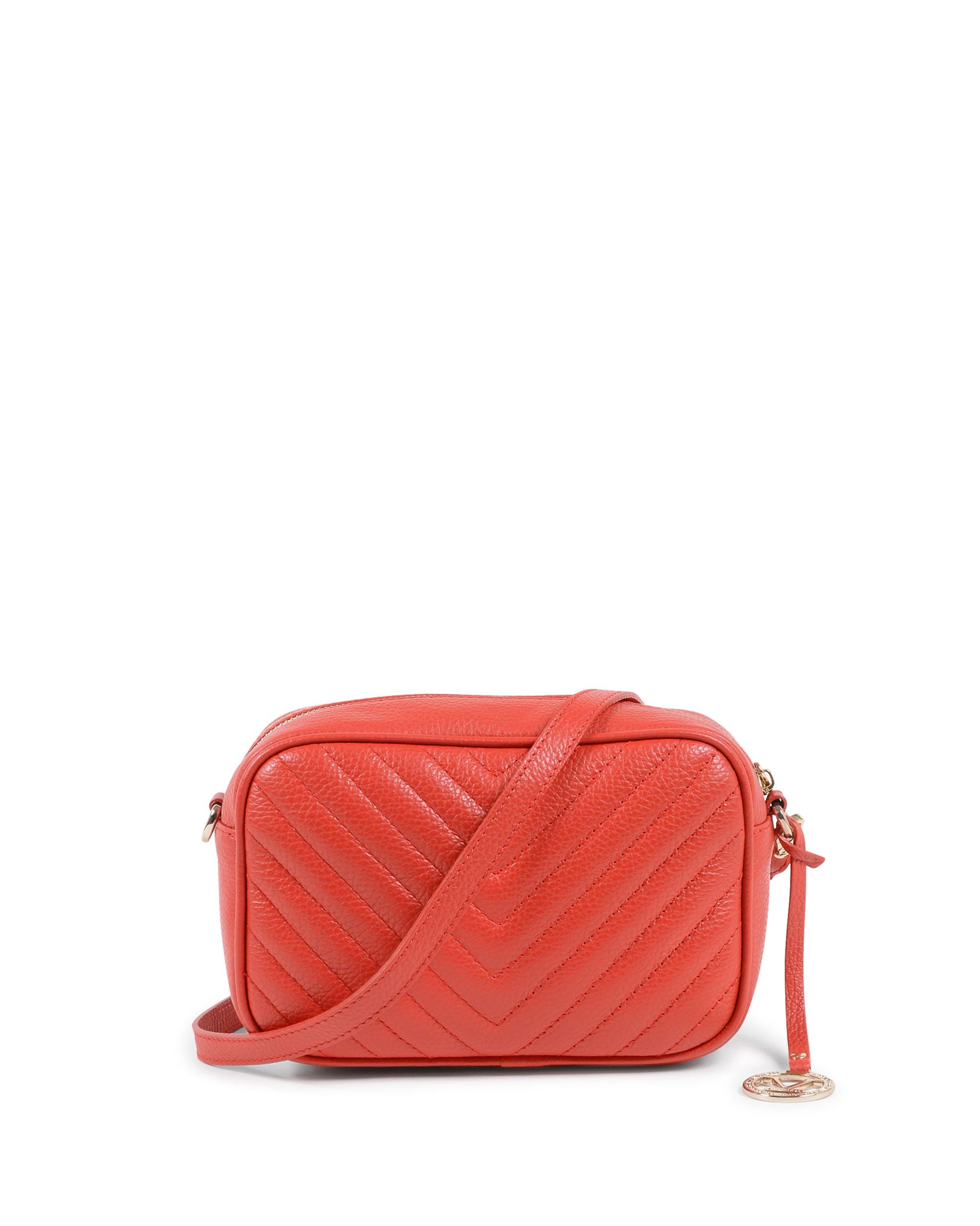 Borsa per fotocamera da donna V Italia Rossa V101 52 DOLLARO ROSSO