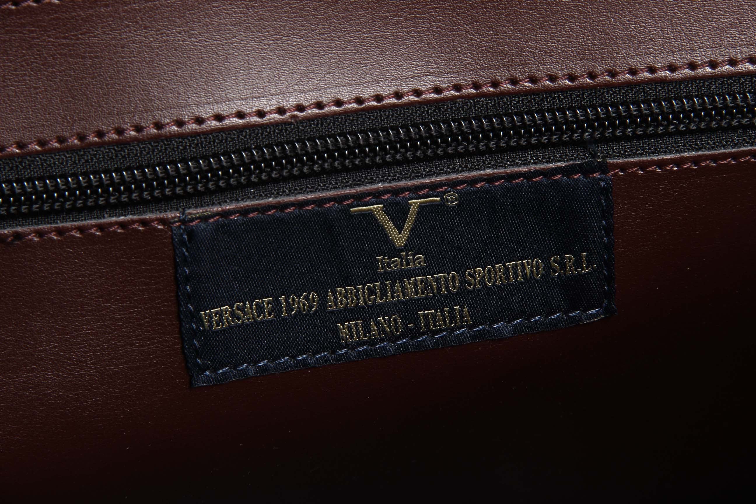 V 1969 Italia Borsa da donna ARC02 GRETA COCCO BORDEAUX