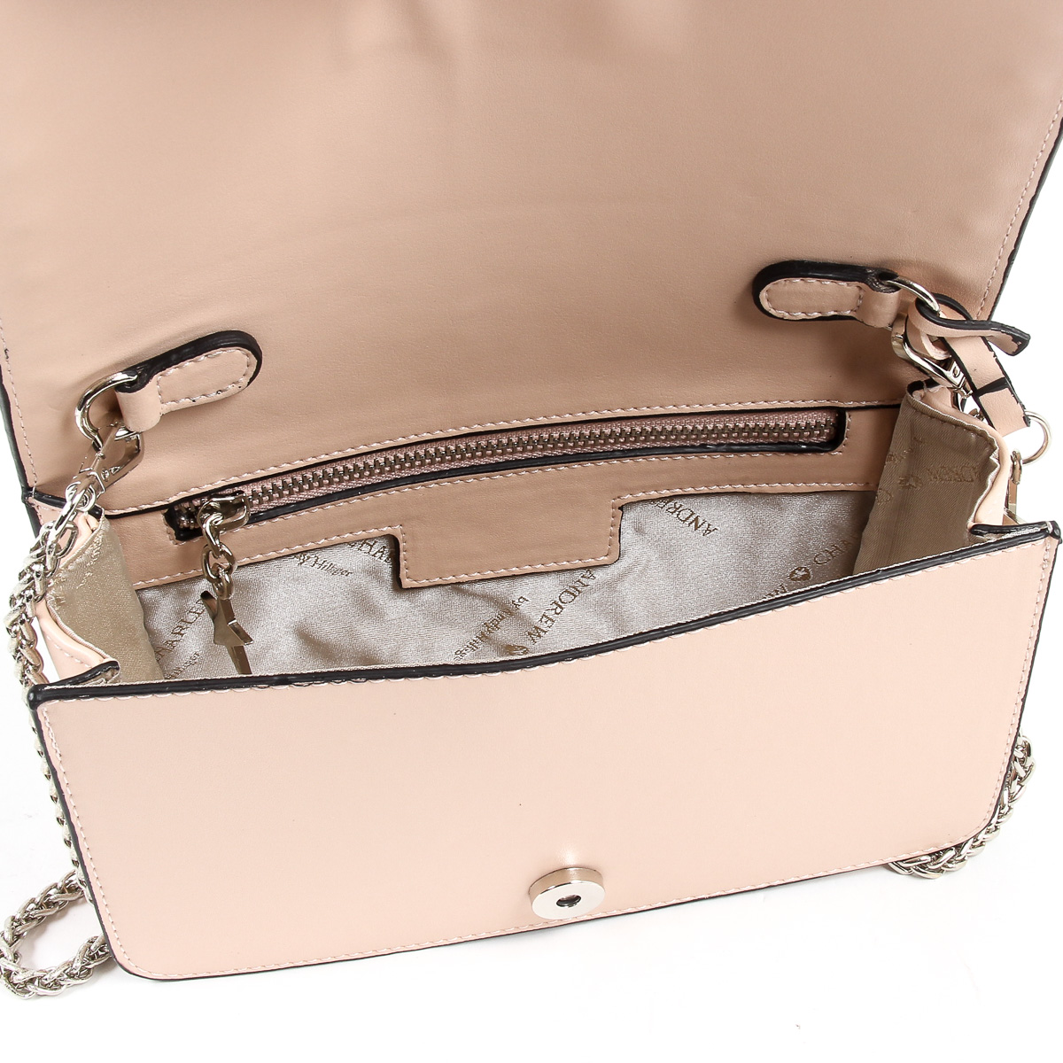 Borsa a mano da donna Andrew Charles rosa PAIGE