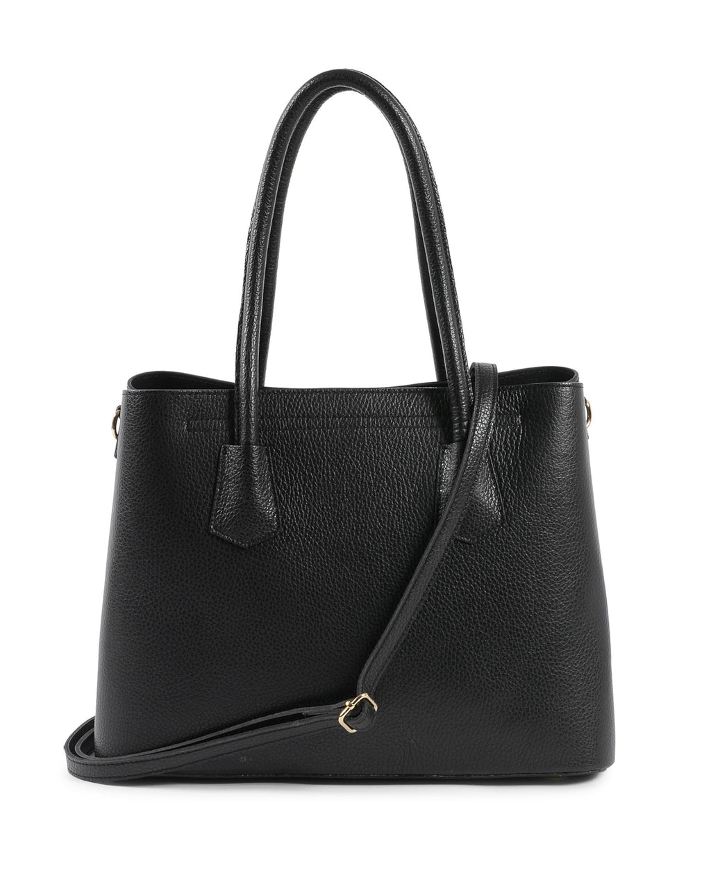 V Italia Borsa da donna nera 10510 V2 DOLLARO NERO